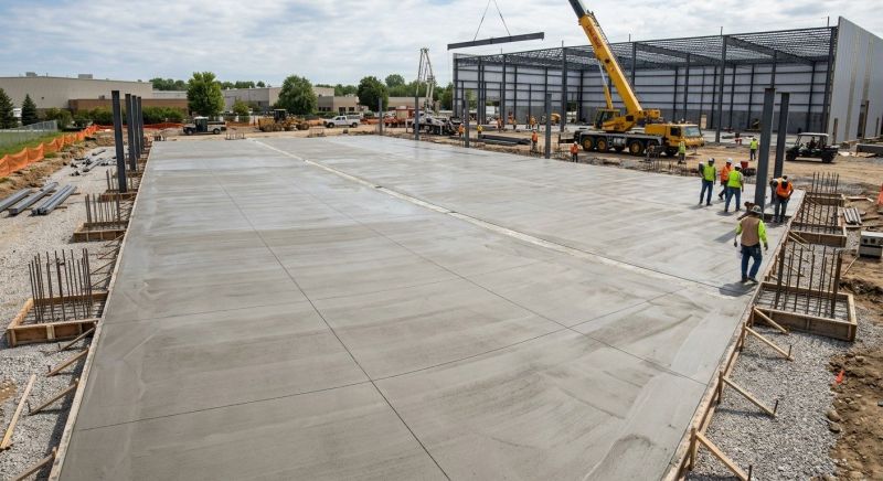 Commercial Slab Construction in Fort Collins, CO