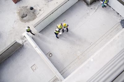 Commercial Slab Installation in Lansing, MI