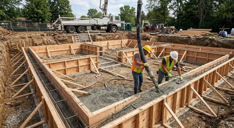 Concrete Foundation Installation Service